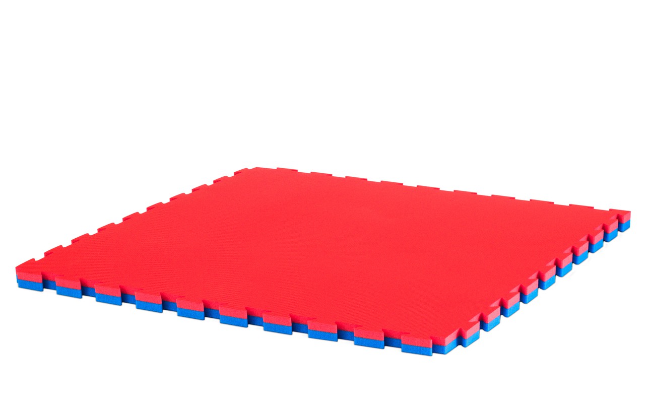 Suelo Tatami Puzzle 3 Cm (azul / Rojo). Planchas De 1 X 1 M con Ofertas en  Carrefour